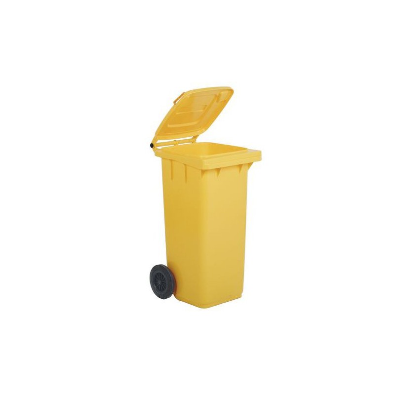 Poubelle Jaune 18 litres avec poignée HAN 18190-15 Tri des déchets papier