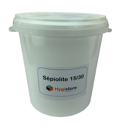 SEPIOLITE 15/30 - La palette de 50 sacs de 20 kg - Absorbant