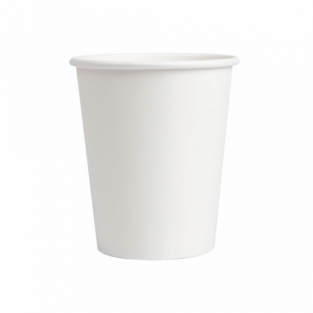 Gobelet en carton BLANC 12 cl pour café et boissons chaudes - paquet de 50  unités