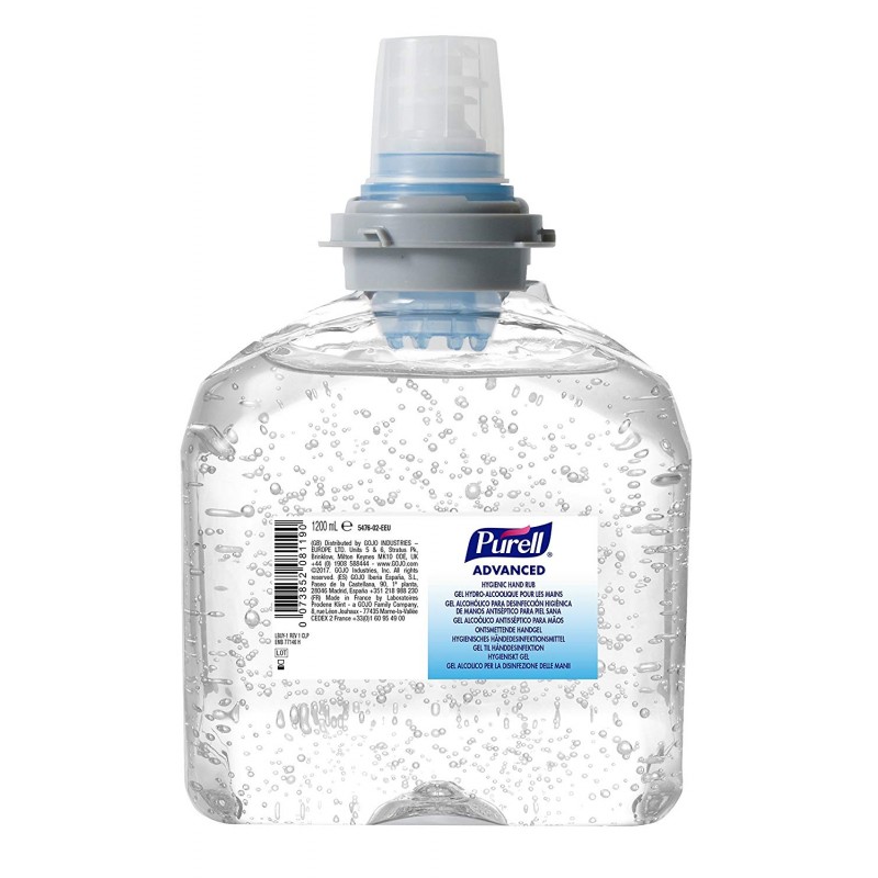 Gel hydroalcoolique PURELL pour distributeur automatique - Hygistore