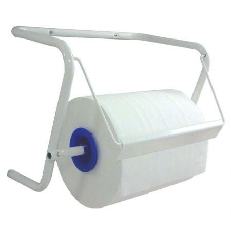 Distributeur rouleau papier toilette domestique 200 formats blanc