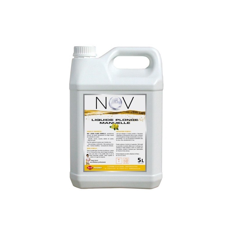 Liquide de lavage pour lave-vaisselle 5L professionnel Casselin