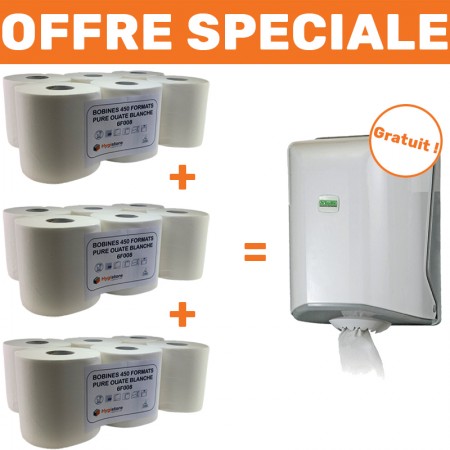 Boîte distributrice de 100 mouchoirs 2 plis - Pure ouate - Thouy