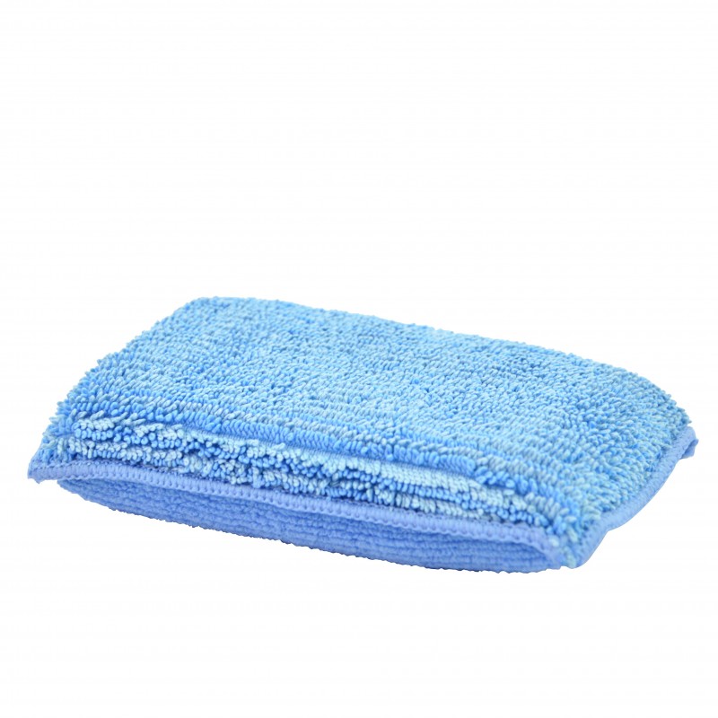 Lot de 5 microfibres tissées réutilisables bleues