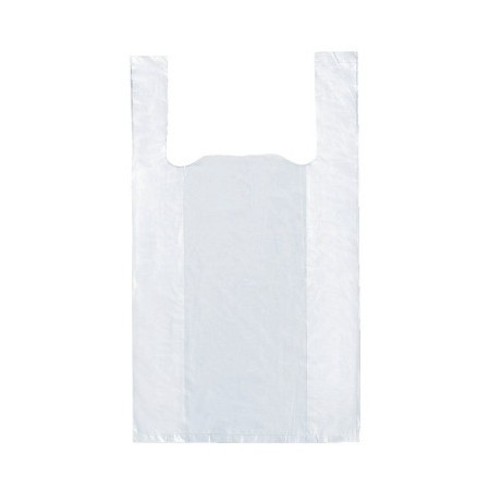 Sac blanc plastique 35*50 25µ