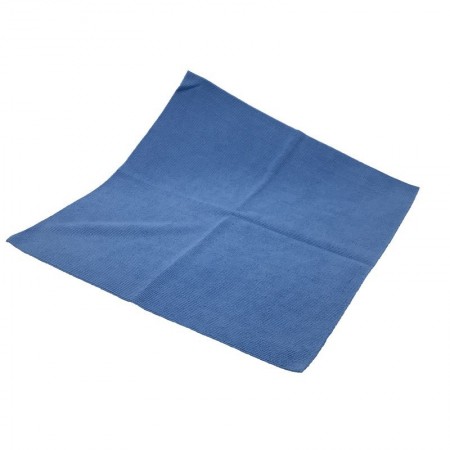 Chiffon microfibre bleu spécial lavage automobile 40 x 40 cm