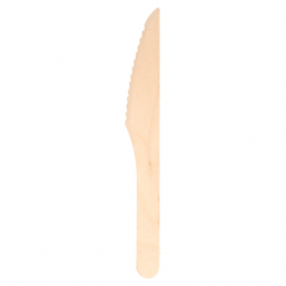 Couteau en bois naturel 16 cm