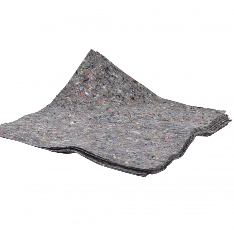 Chiffon de nettoyage absorbant gris (matière recomposée)