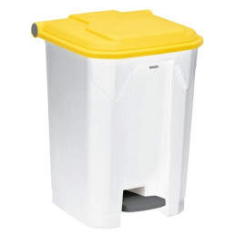 Poubelle à pédale en plastique 50 L