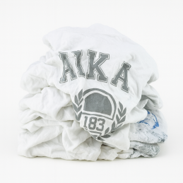 Chiffon tee shirt blanc...