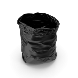 Sac à gravats 120 L noir 120µ