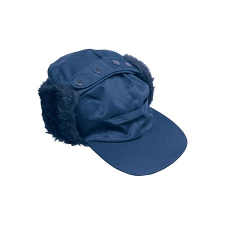 Casquette chaude bleue avec...