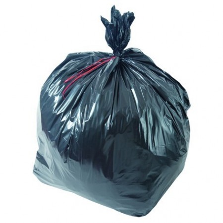 Sac poubelle vert recyclé NF environnement 50 L - carton de 500