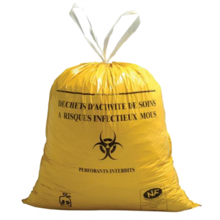 Sac poubelle 110 litres 23 microns tous déchets sauf très lourds