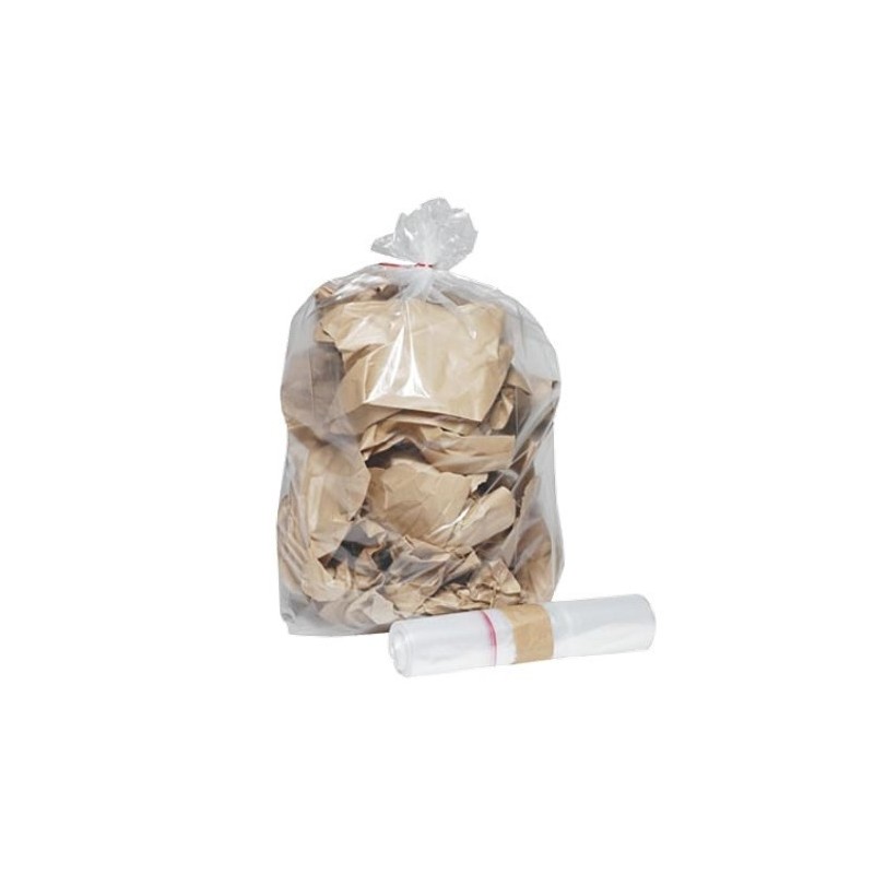 Sacs poubelle 45/50l(n) distributeur de 20 sacs Couleur blanc