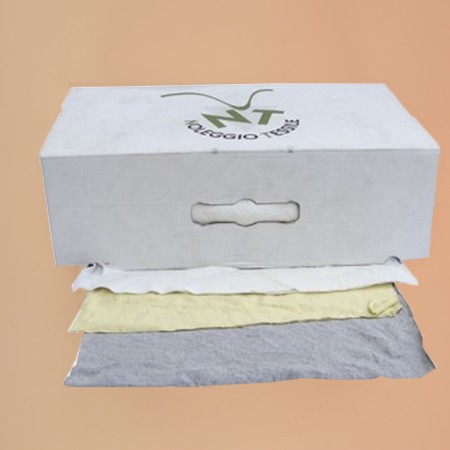 Chiffon coton essuie-matic blanc - carton de 120 Formats