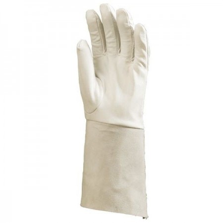 Gants tricot anti-froid EUROTECHNIQUE enduit latex orange fluo