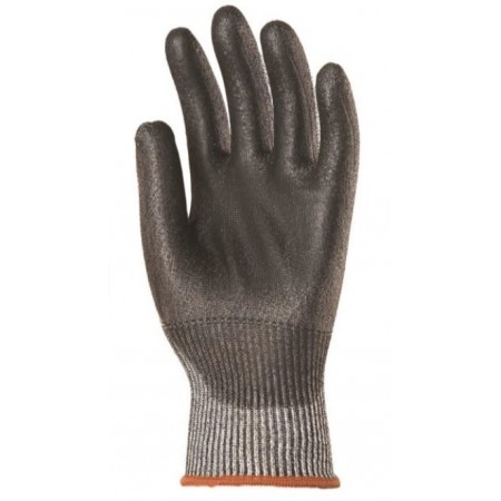 Gants professionnels en tricot fin PU Nylon fin blanc, M