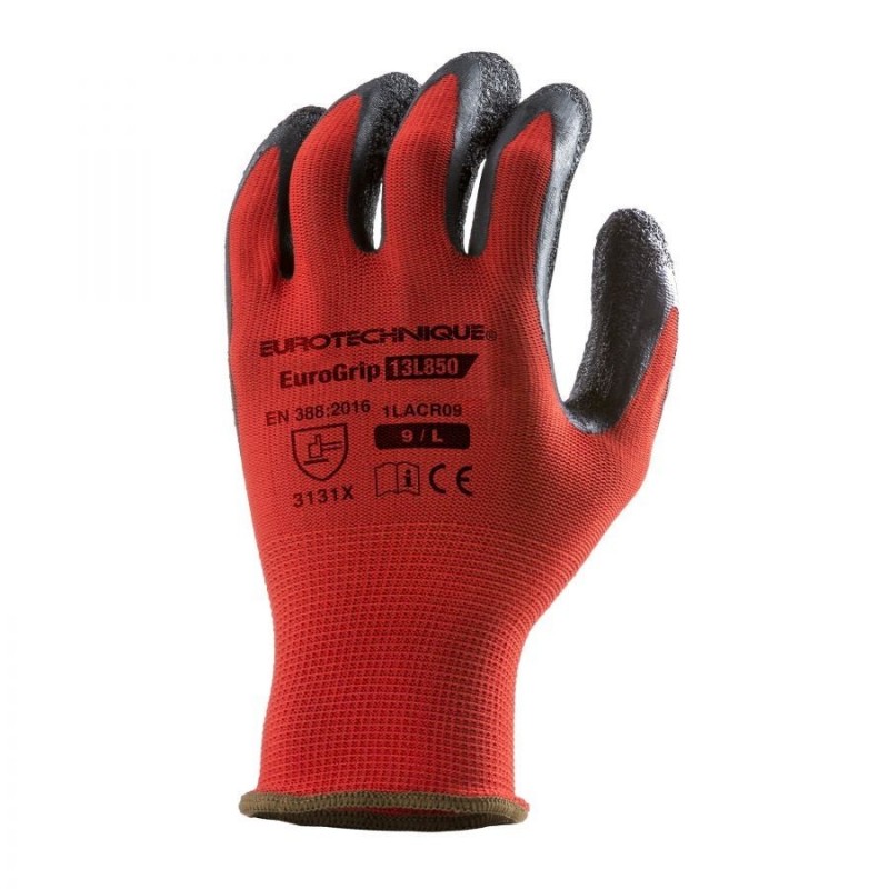 GANTS DE MANUTENTION Couleur Rouge