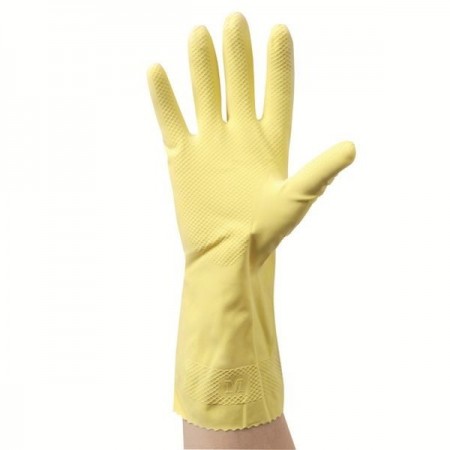 Gants de vaisselle Doodadeals® - Taille L - Latex - Multicolore - 4 Paires  - Nettoyage