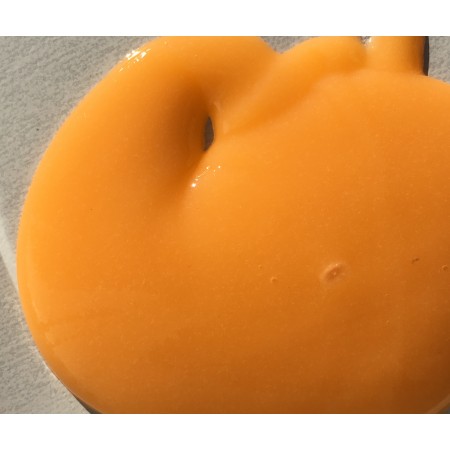 Savon en gel orange microbilles